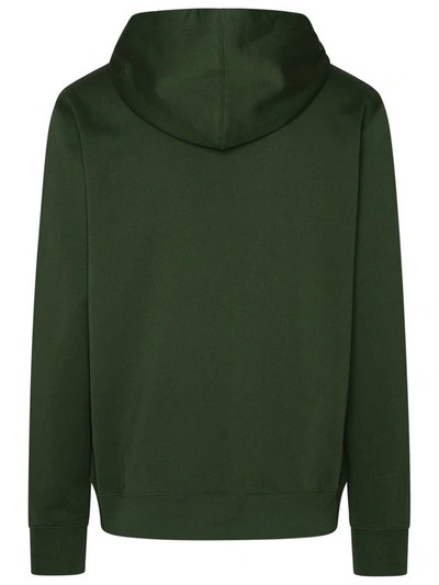 Shop Etro Green Cotton Sweatshirt
