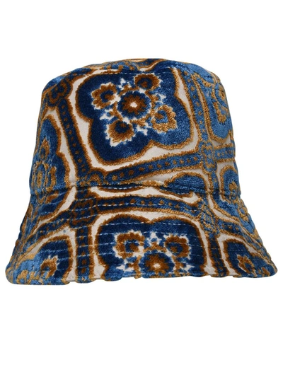 Shop Etro Multicolor Cotton Blend Hat