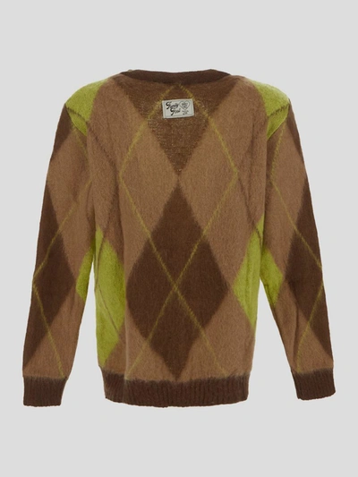 Shop Family First Sweaters In Brown