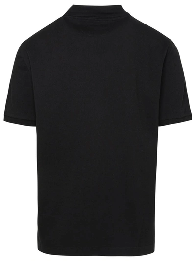 Shop Ferrari Polo Shirt In Black