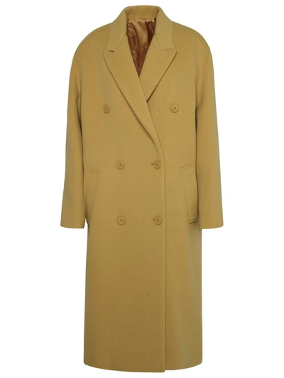 Shop Isabel Marant Theodore Coat In Yellow