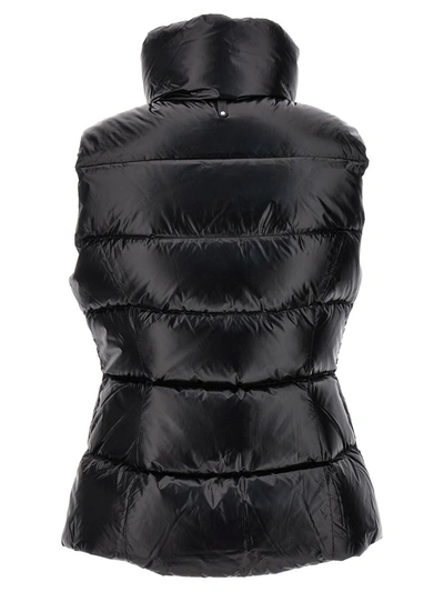Shop Mackage 'chaya' Vest In Black