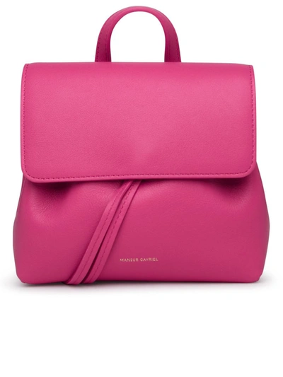Shop Mansur Gavriel Small 'lady Soft' Bag In Pink