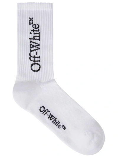 Shop Off-white Socks With Logo
