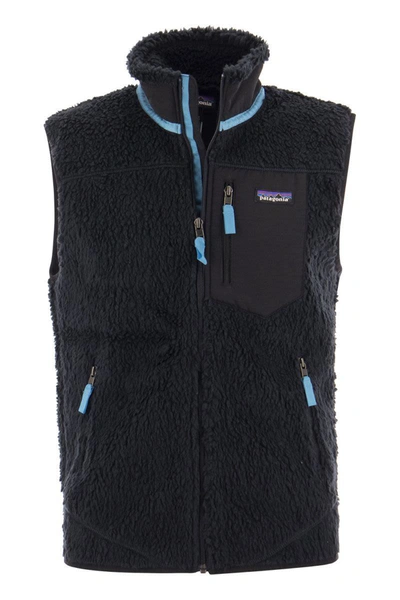 Shop Patagonia Men's Classic Retro-x® Fleece Vest In Blue