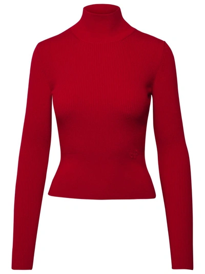 Shop Patou Red Merino Blend Sweater