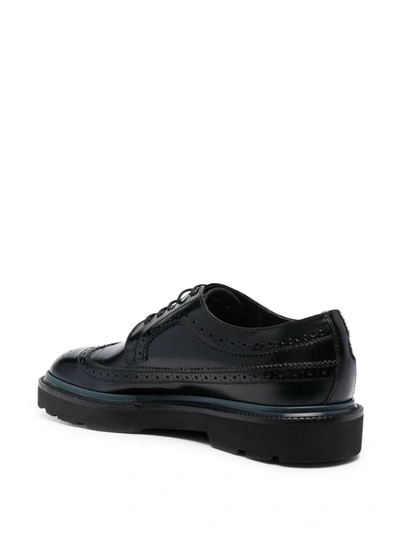 Shop Paul Smith Leather Shoe In Black