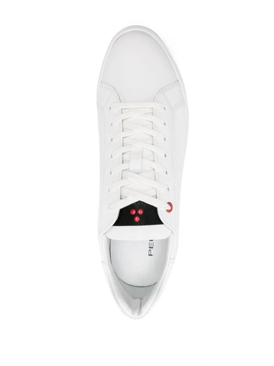 Shop Peuterey Sneakers With Logo In White