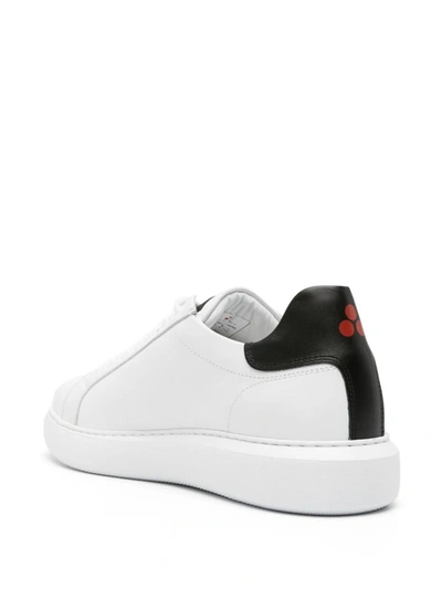 Shop Peuterey Sneakers With Logo In White