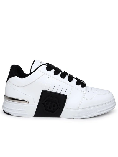 Shop Philipp Plein Paisley Sneaker In White