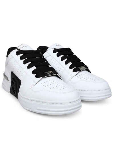 Shop Philipp Plein Paisley Sneaker In White
