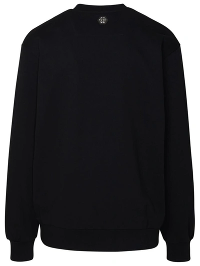 Shop Philipp Plein Skull&plein Sweatshirt In Black