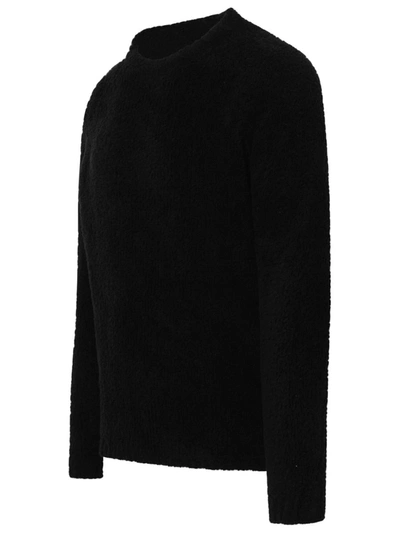 Shop Ten C Black Wool Blend Sweater