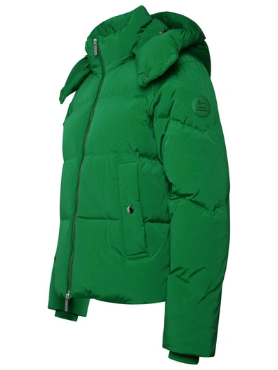 Shop Woolrich Down Jacket Alsea In Green