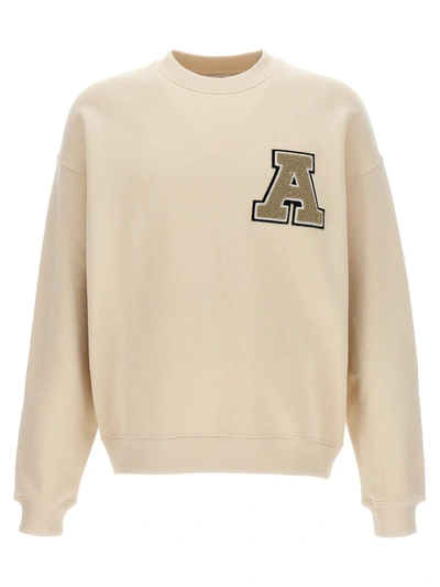 Shop Axel Arigato 'team' Sweatshirt In Beige