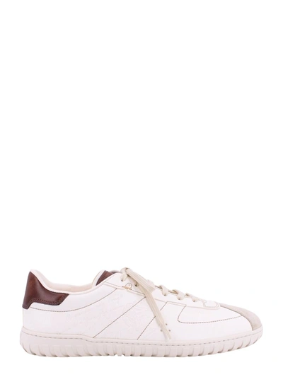 Shop Berluti Sneakers In White