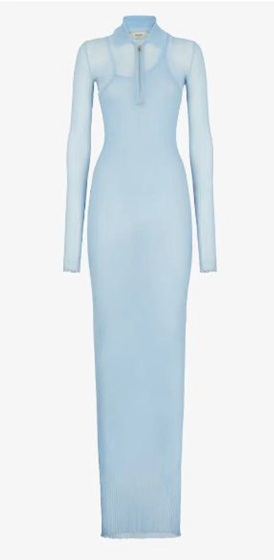 Shop Fendi Dresses In Prisca-azzurro