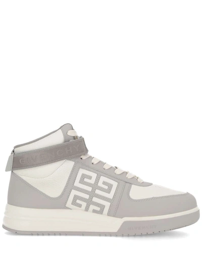 Shop Givenchy Sneakers In Grey White