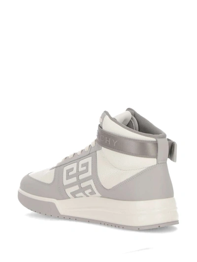 Shop Givenchy Sneakers In Grey White