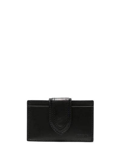 Shop Jacquemus Wallet In Black