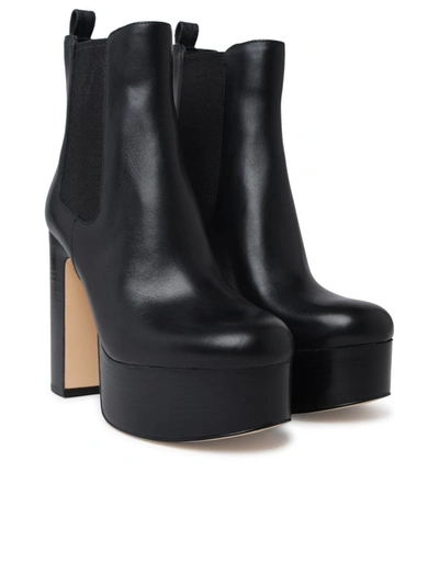 Shop Michael Michael Kors Michael Kors 'natasha' Black Leather Boots