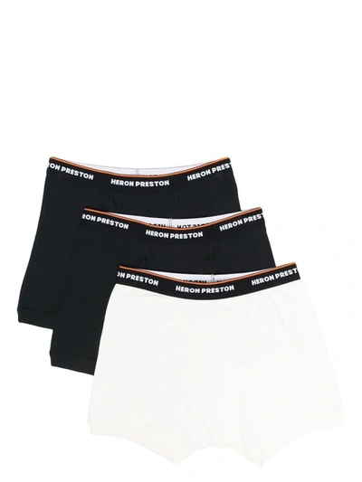 Shop Heron Preston Logo Boxer Brief In Multicolour