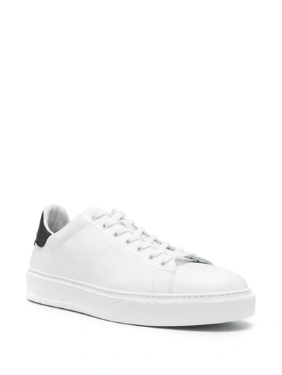 Shop Woolrich Logo Sneaker In White