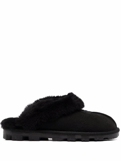 Shop Ugg Coquette Slippers In Black