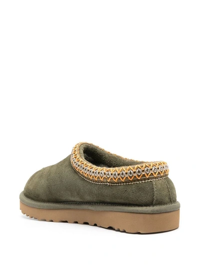 Shop Ugg Tasman Slippers In Green