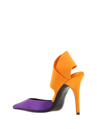 Shop Bruno Frisoni Pumps In Orange/purple