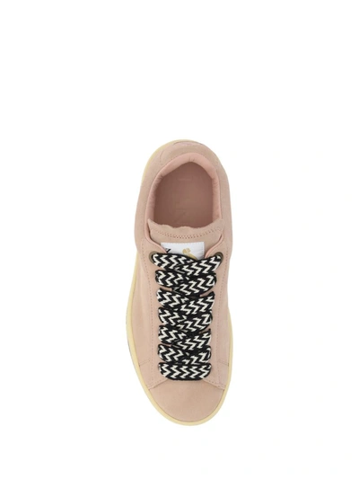 Shop Lanvin Sneakers In Pale Pink