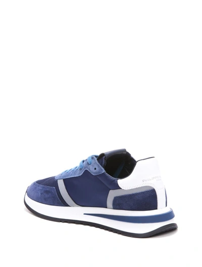 Shop Philippe Model Sneakers Blue