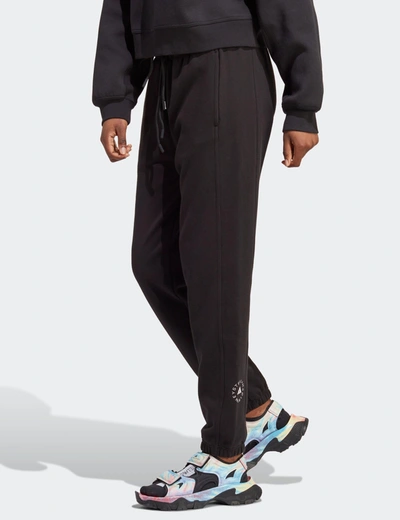 Shop Adidas By Stella Mccartney Regular Joggers In Black