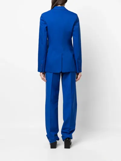 Off-white Tech Drill Tailoring Jacket In Blue