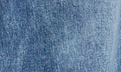 Shop Wash Lab Denim Lola Elastic Waist Frayed Soft Wide Leg Jeans In Blue Ray