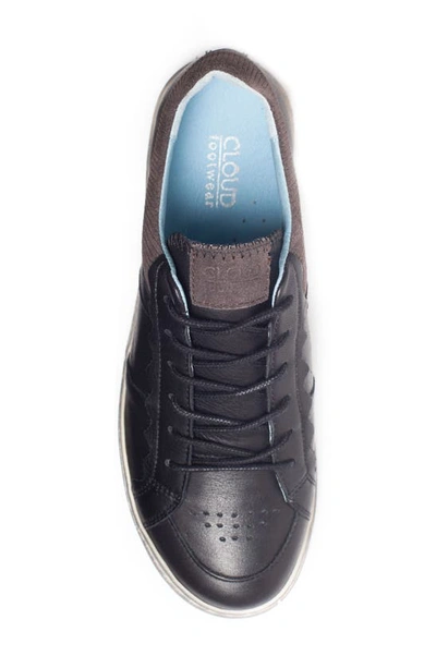 Shop Cloud Fedora Sneaker In Nappa Black