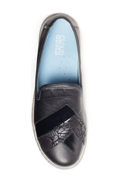 Shop Cloud Fa Trends Slip-on Shoe In Nappa Black