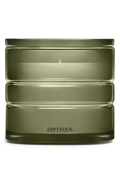 Shop Diptyque Temple Des Mousses Refillable Scented Candle In Regular