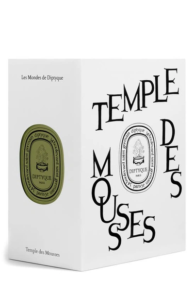 Shop Diptyque Temple Des Mousses Refillable Scented Candle In Regular