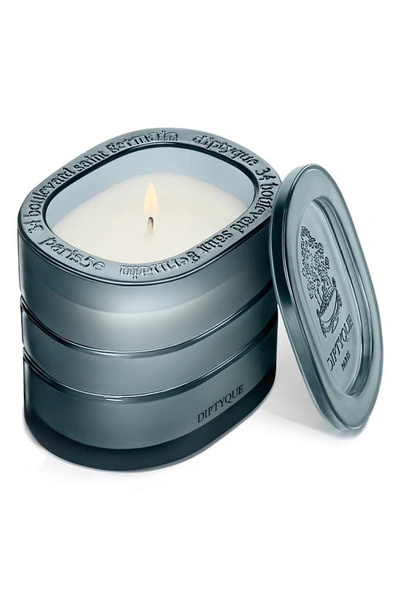 Shop Diptyque Nymphee Merveilles Refillable Scented Candle In Regular
