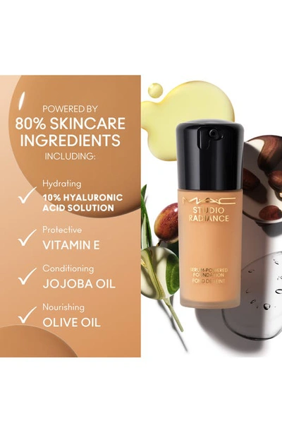 Shop Mac Cosmetics Studio Radiance Serum-powered Foundation In Nc45