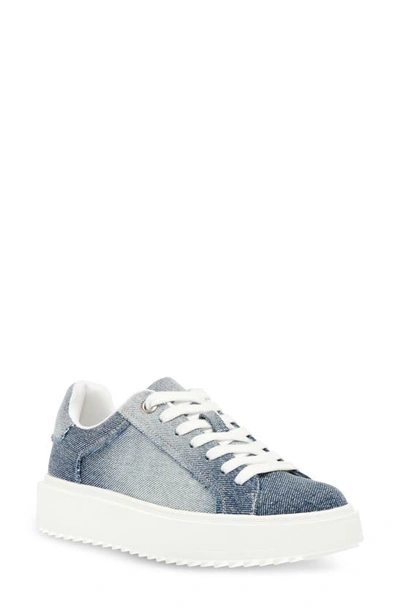 Shop Steve Madden Charlie Platform Sneaker In Denim