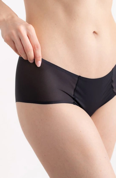 Uwila Warrior Happy Seams 2-pack Mesh Trim Briefs In Tap Shoe Black