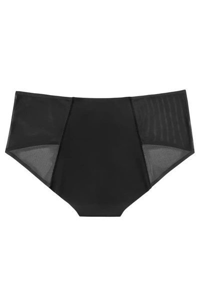 Shop Uwila Warrior Happy Seams 2-pack Mesh Trim Briefs In Tap Shoe Black