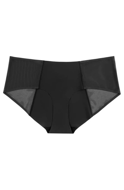 Shop Uwila Warrior Happy Seams 2-pack Mesh Trim Briefs In Tap Shoe Black