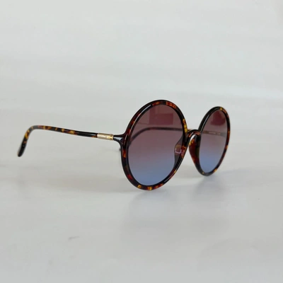 Pre-owned Dior Christian  Oversized Tortoise Sunglasses