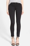 AG 'The Legging' Sateen Ankle Jeans (Super Black)