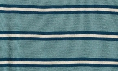 Shop Nordstrom Kids' Long Sleeve T-shirt In Teal Arctic Fun Stripe