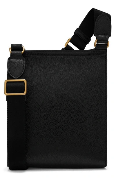 Shop Mulberry Small Antony Leather Crossbody Bag In A100 Black