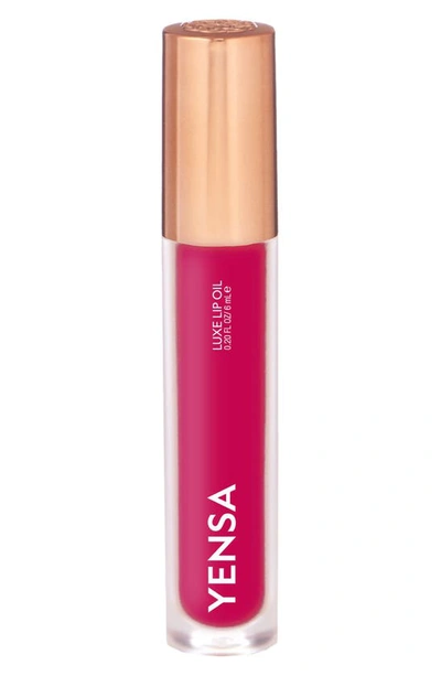 Shop Yensa Luxe Lip Oil In Pink Shine
